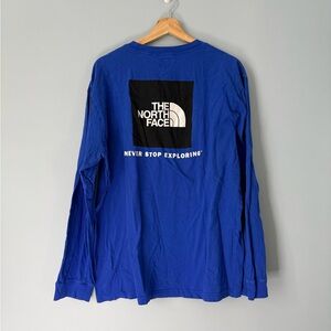 The North Face Men's Blue Long Sleeve Shirt
